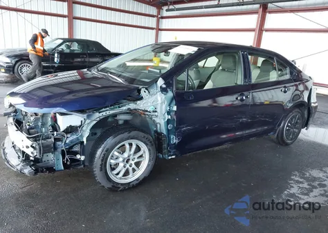 2022 Toyota Corolla Hybrid Le from USA, damaged, VIN JTDEAMDE2NJ035754